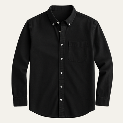 Men's Classic Oxford Dress Shirt Button Up - VibreMode