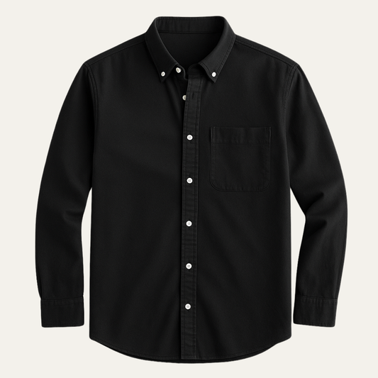 Men's Classic Oxford Dress Shirt Button Up - VibreMode