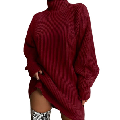 Women's Oversized Roll Neck Sweater
