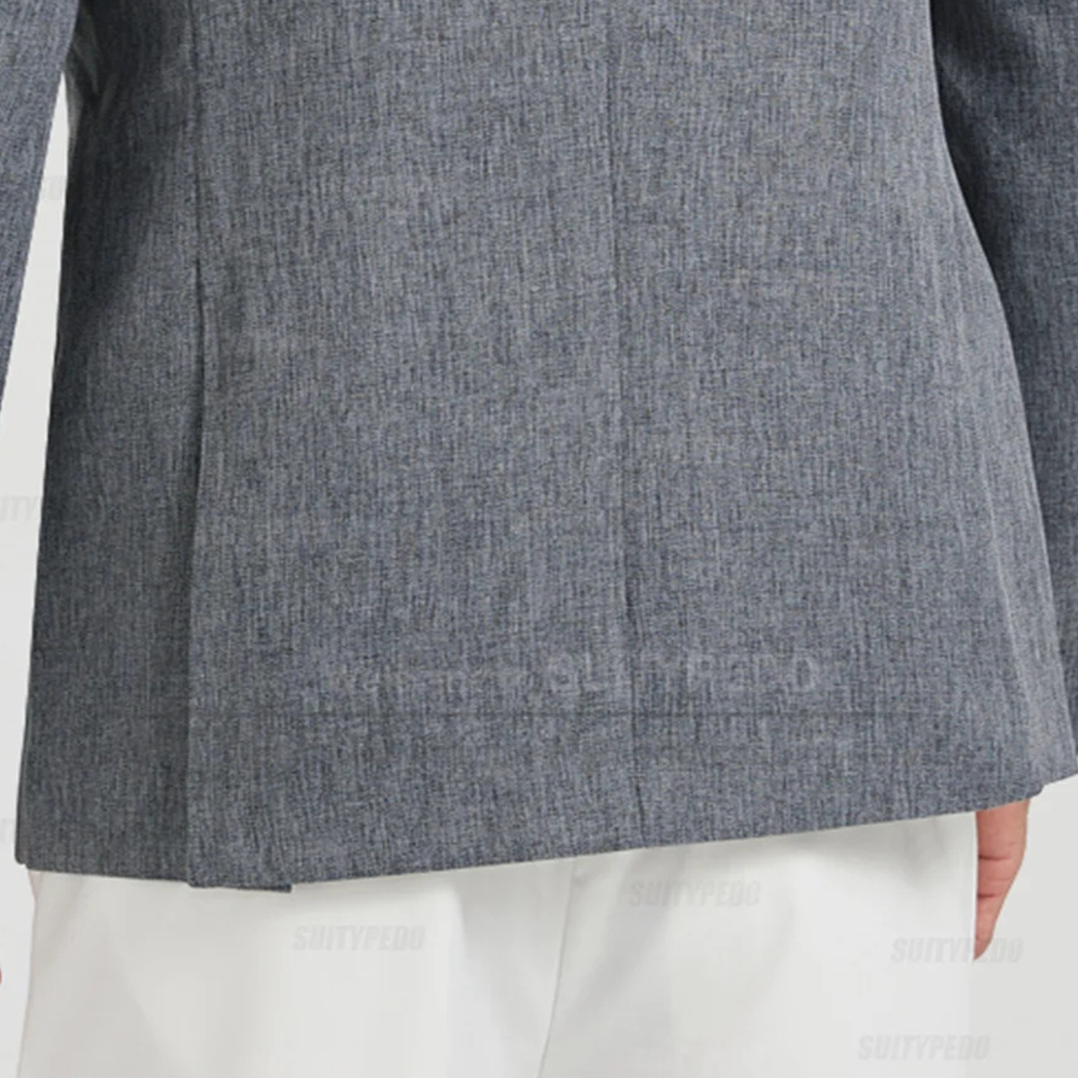 Mandello Men's Linen Blazer Jacket Slim Fit Lightweight