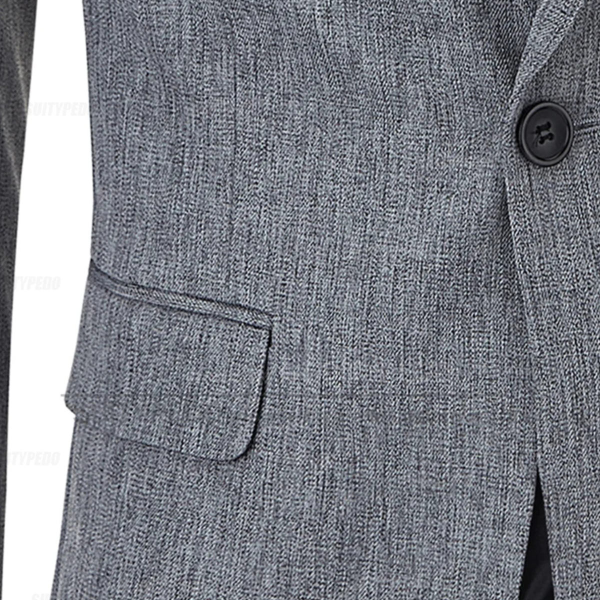 Mandello Men's Linen Blazer Jacket Slim Fit Lightweight