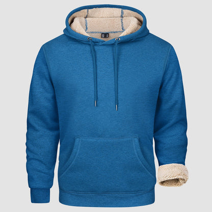 Men's Fleece Hoodie Sweatshirt Warm