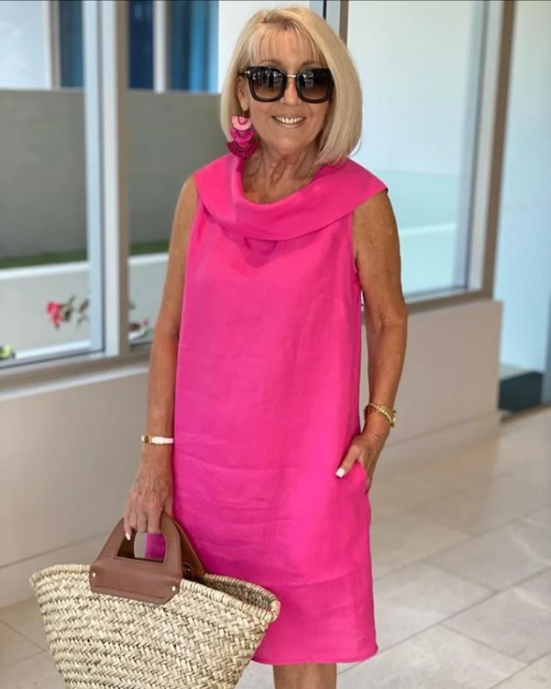 Women's Lightweight Dress V Neckline - VibreMode