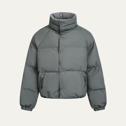 Men's Winter Puffer Jacket Warm Stand Collar - VibreMode