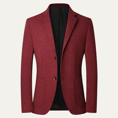Men's Single Breasted Blazer Smart Casual Green