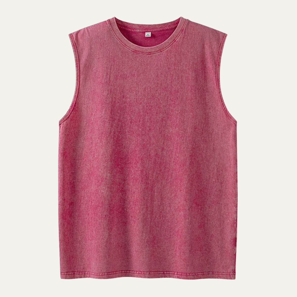 Men's Sleeveless Tank Vintage Washed