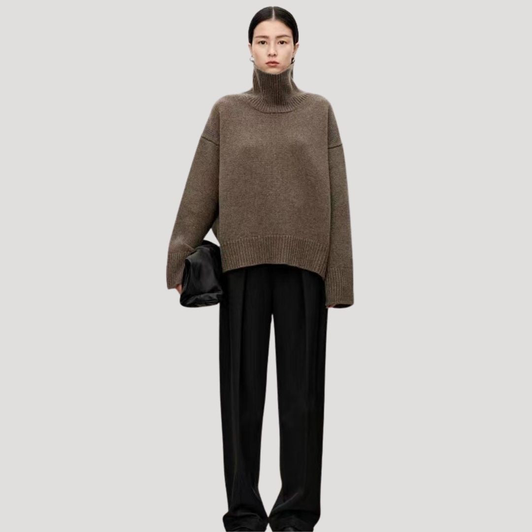 Casual Women's Lightweight Crew Neck Sweater