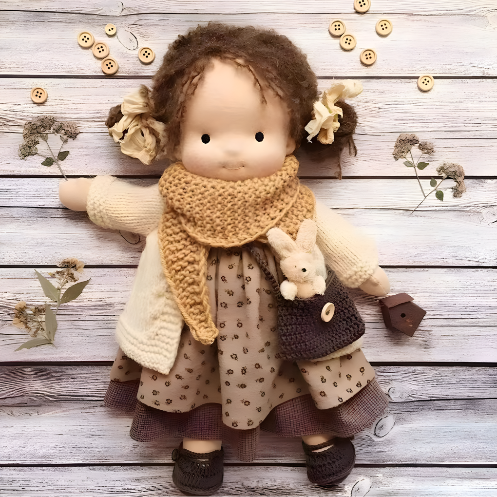Waldorf Cuddly Doll Handmade