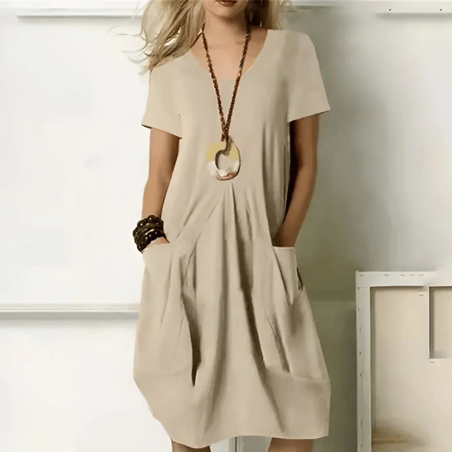 Women's Elegant Midi Dress