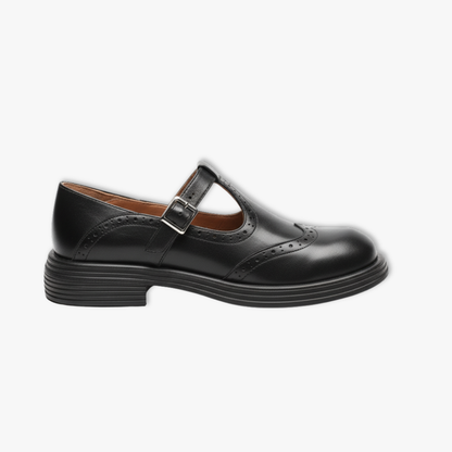 Classic Vintage Lace Up Mary Jane Shoes