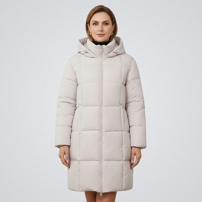 Warm Oversized Down Filled Parka Coat