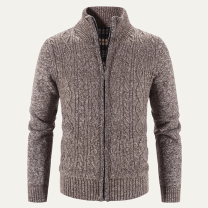 Men's Warm Fleece Zip Up Jacket
