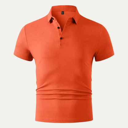 Men's Classic Short Sleeve Polo Shirt Cotton - VibreMode