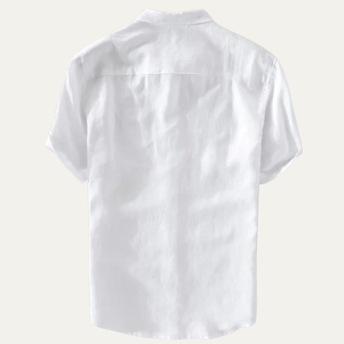 Montland Men's Cotton Linen Shirt Relaxed Fit