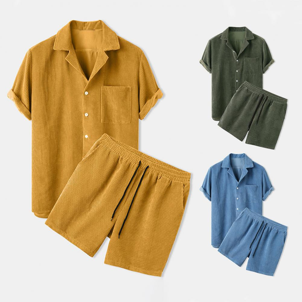 Men's 2-Piece Casual Summer Set Comfortable