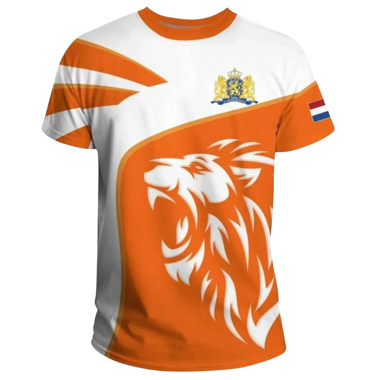 Netherlands Men's 3D T-Shirt 2024 Edition - VibreMode