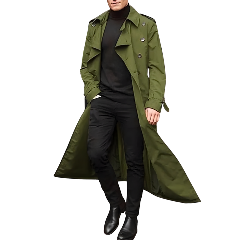 Men's Waterproof Trench Coat
