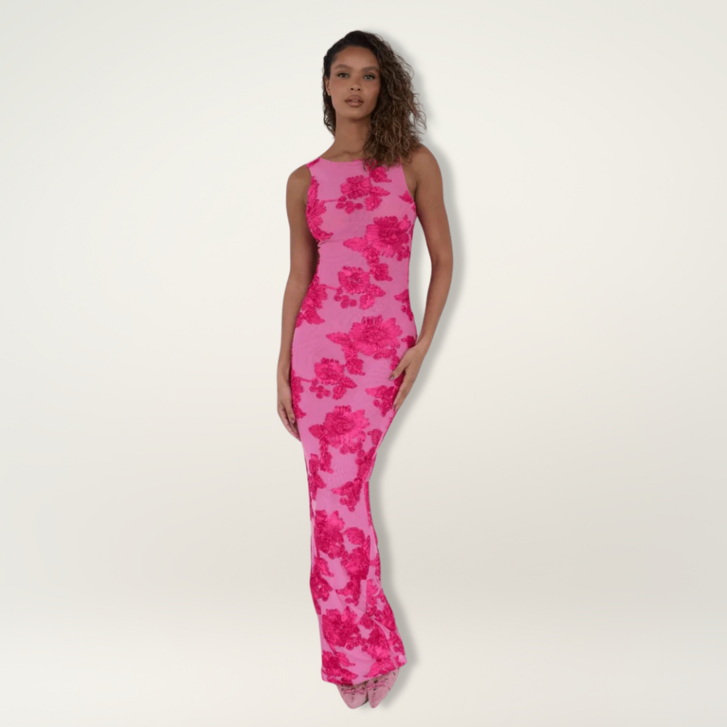 Women's Floral Fit Dress