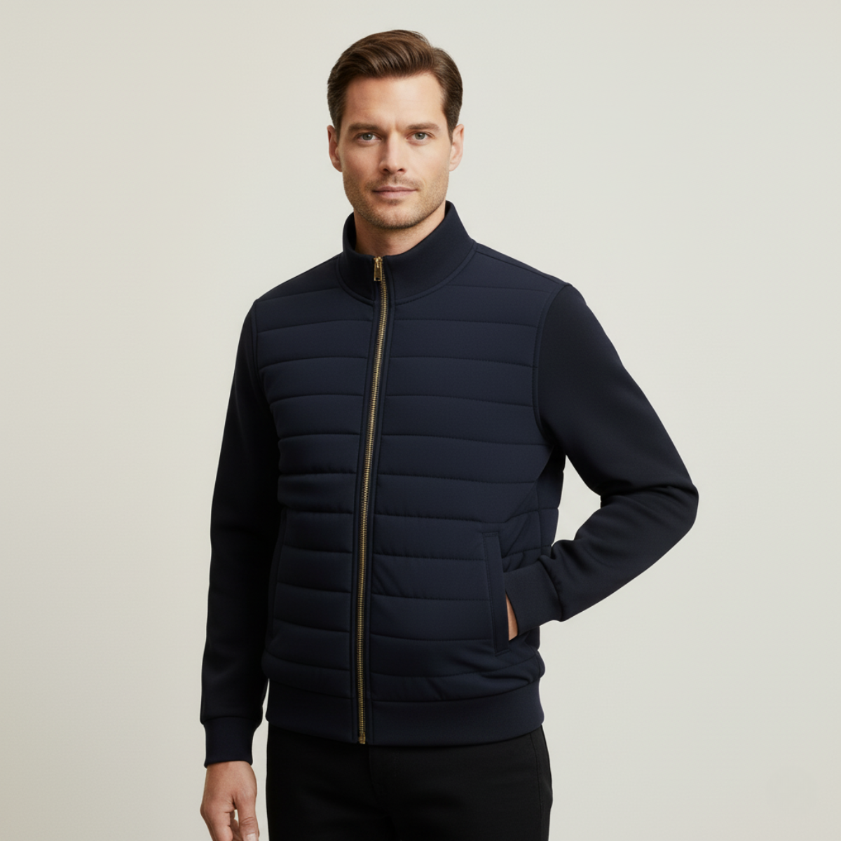 Vendôme Men's Bomber Jacket Elegant Casual