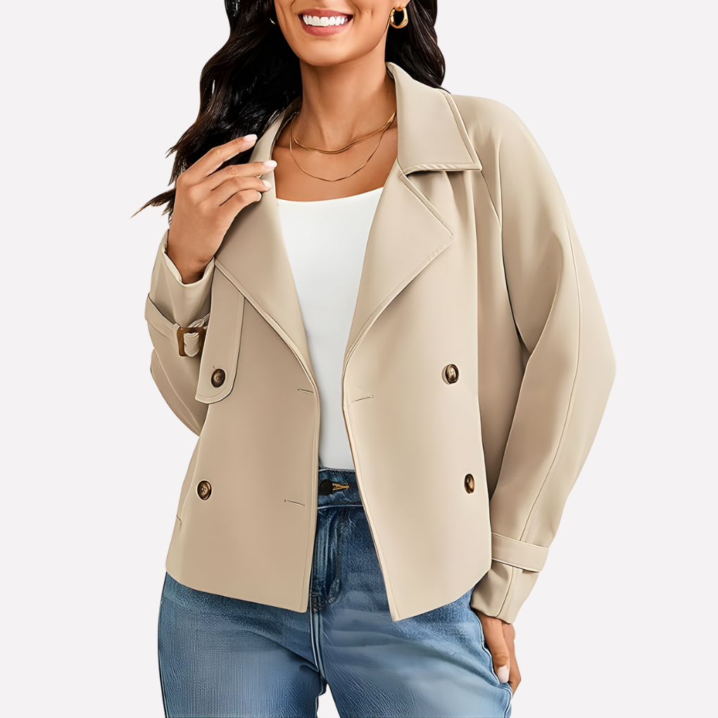 Tommy Women's Blazer Jacket Classic Wool Business Style
