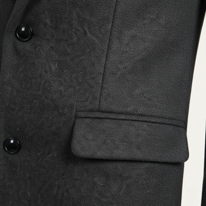 Men's Wool Blend Overcoat Smart Casual Winter