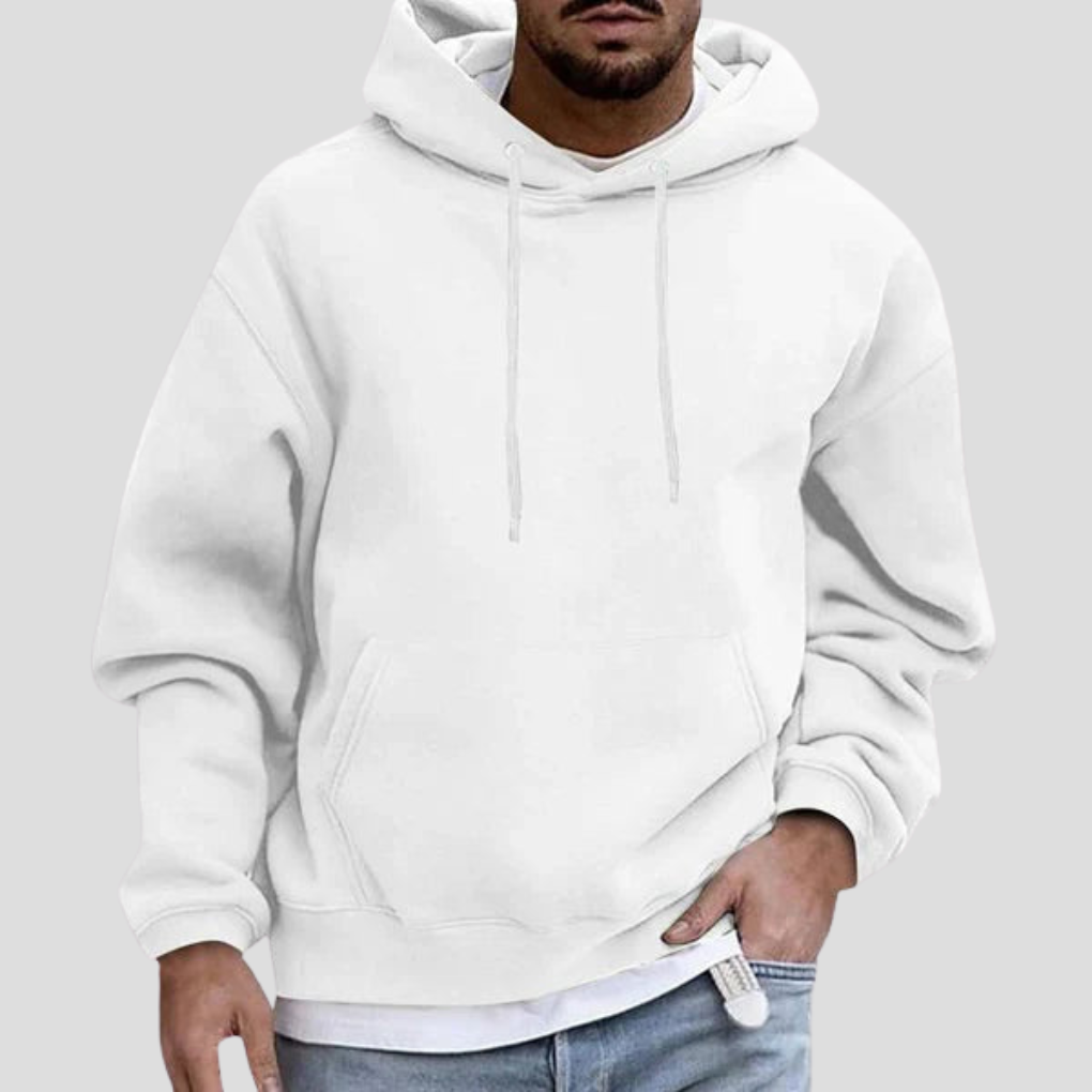 Men's Hooded Sweatshirt with Pockets