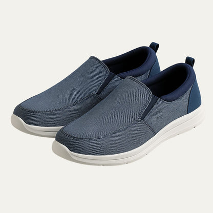 Men's Slip On Loafers Leather Portofino Style - VibreMode