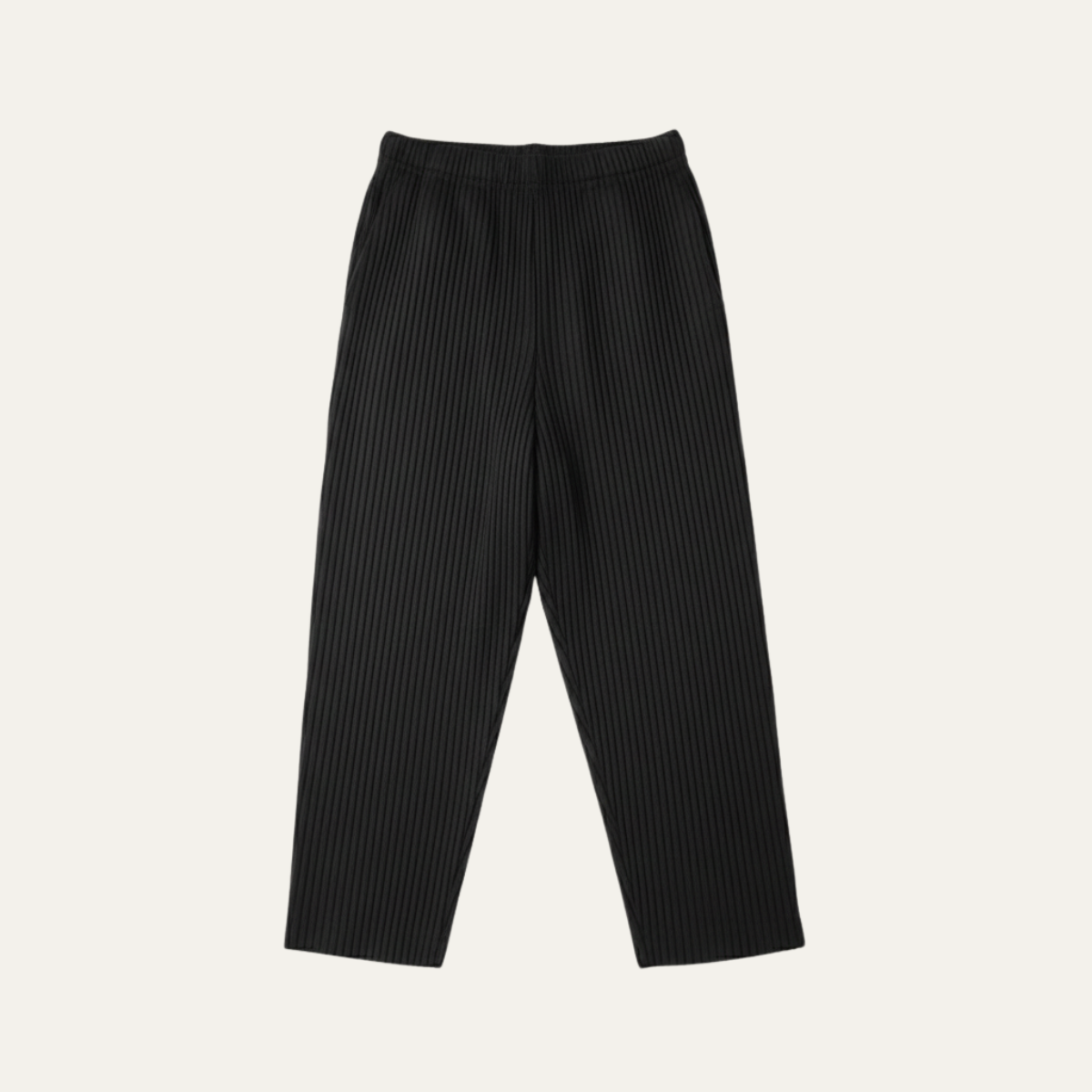 Men's Lightweight Pleated Straight Leg Pants