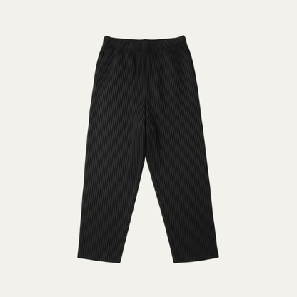 Men's Lightweight Pleated Straight Leg Pants