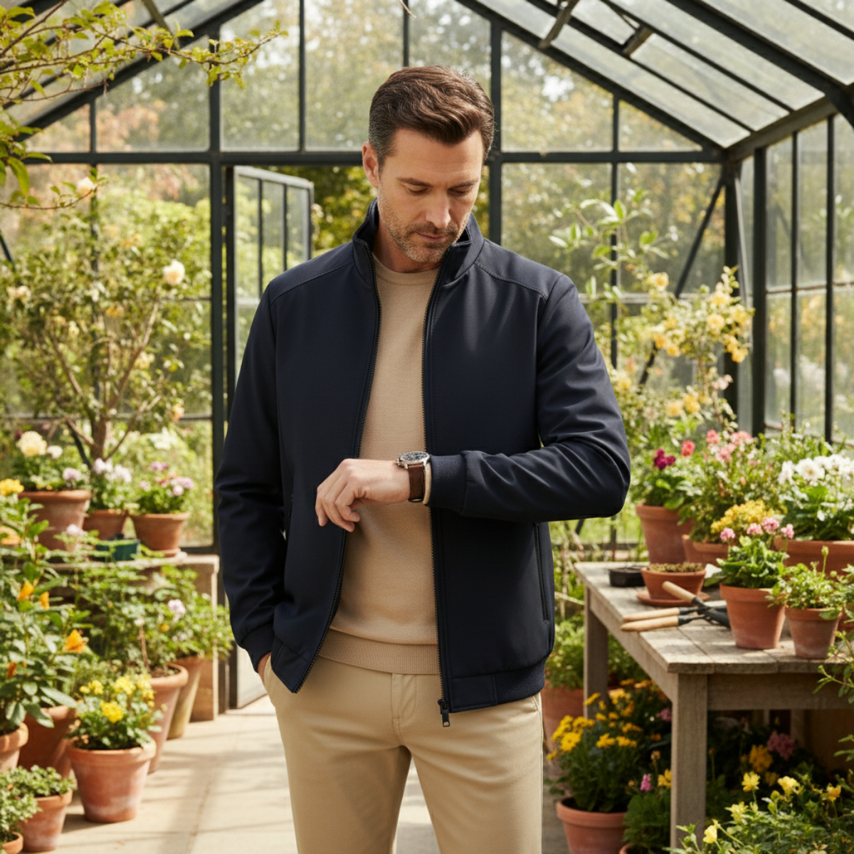 Men's Fleece Lined Jacket