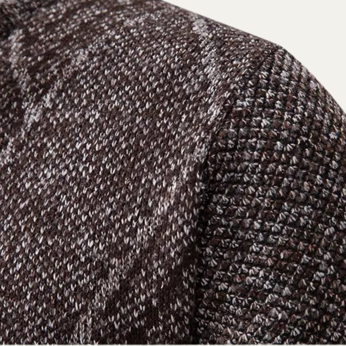Men's Knit Zip Up Jacket Winter Casual