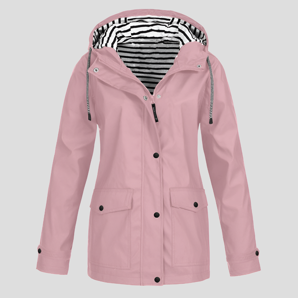 Women's Water Resistant Windbreaker Jacket