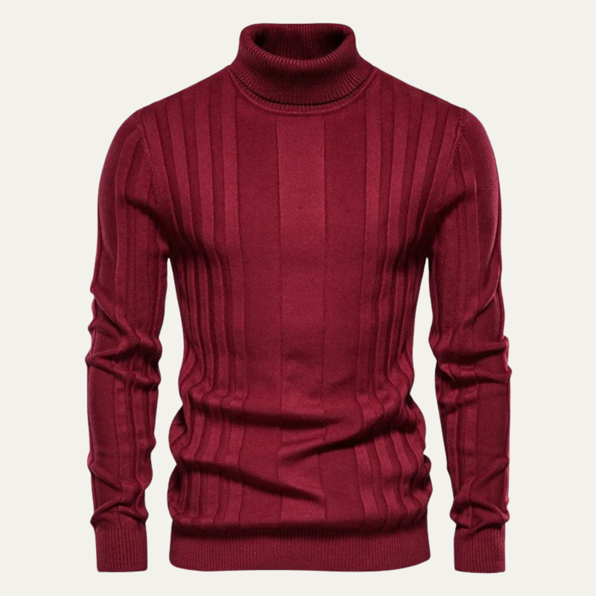 Men's Slim Fit Knit Turtleneck Sweater