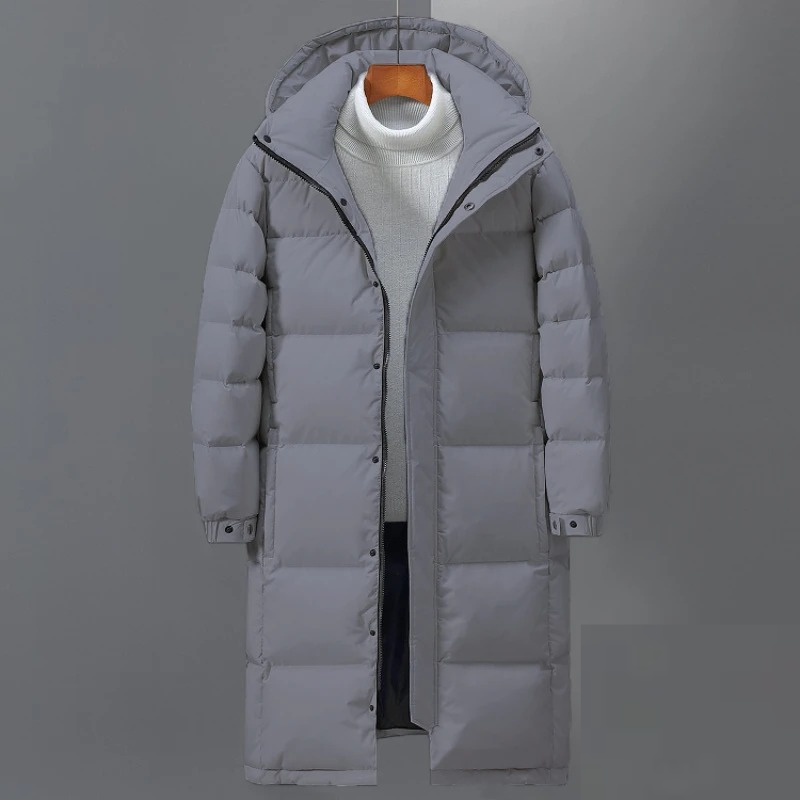 Warm Men's Hooded Down Parka Jacket