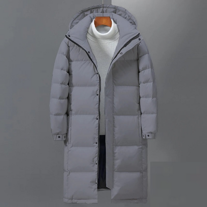 Warm Men's Hooded Down Parka Jacket