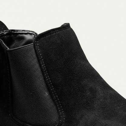Men's Suede Chelsea Boots Classic Slip On