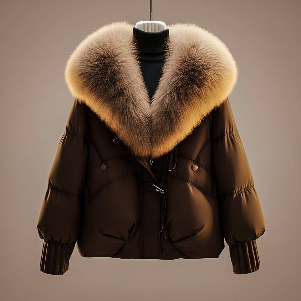 Luxurious Faux Fur Winter Jacket
