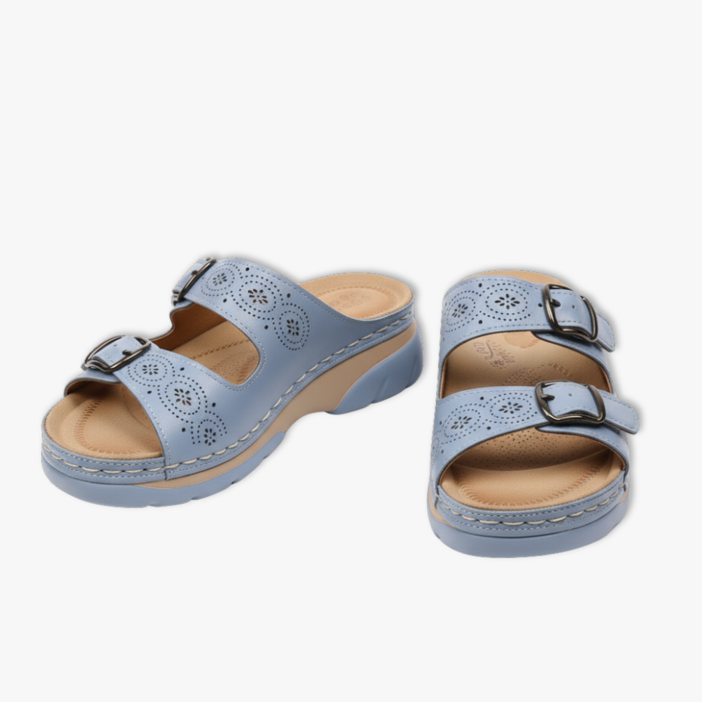 Comfortable Heeled Summer Sandals for Women