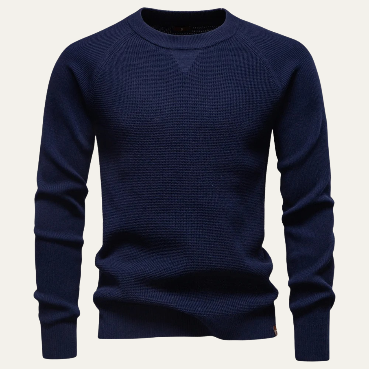 Men's Slim Fit Soft Knit Sweater Red