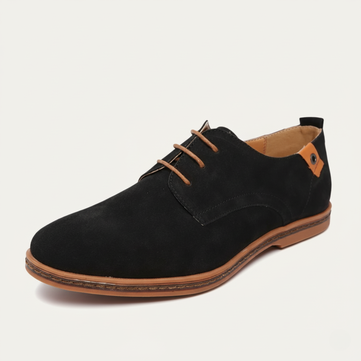 Devon Men's Suede Derby Shoes Classic Style