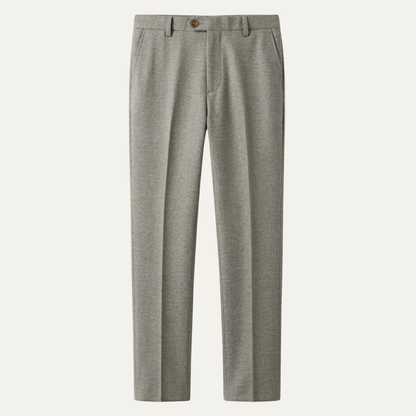 Moltrasio Men's Wool Blend Business Pants