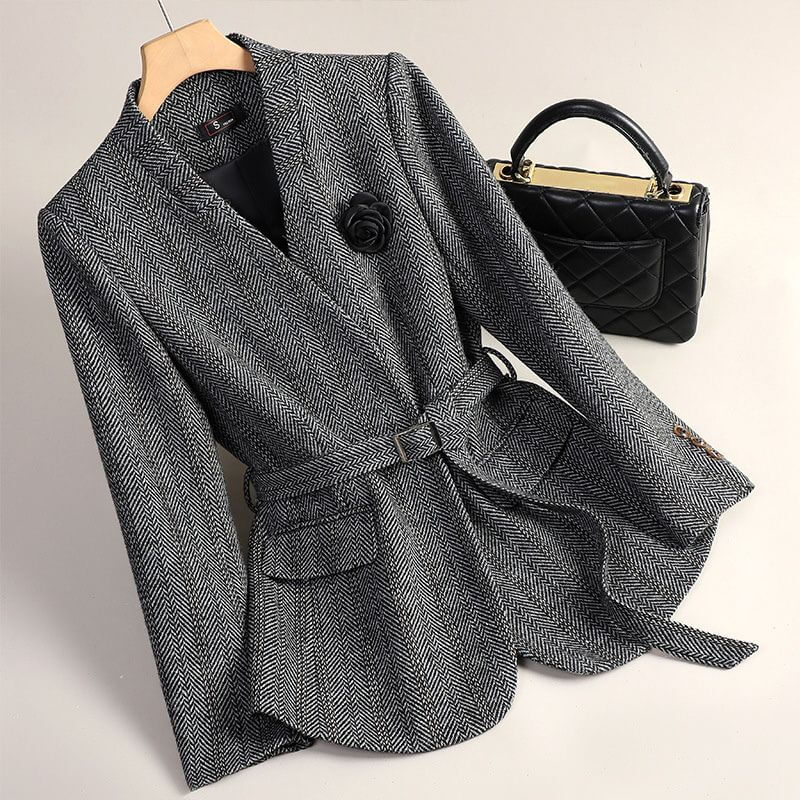 Luxury Wool Tailored Blazer