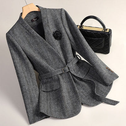 Luxury Wool Tailored Blazer