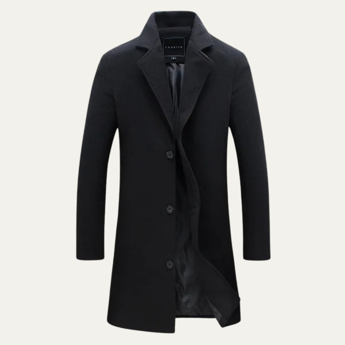 Men's Wool Long Coat Smart Casual - VibreMode