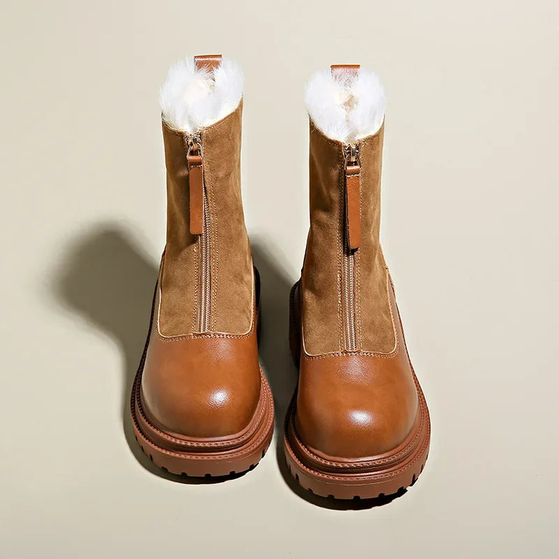Leather Ankle Boots - VibreMode