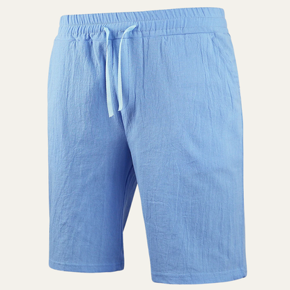 Men's Elastic Waist Shorts Breathable Casual