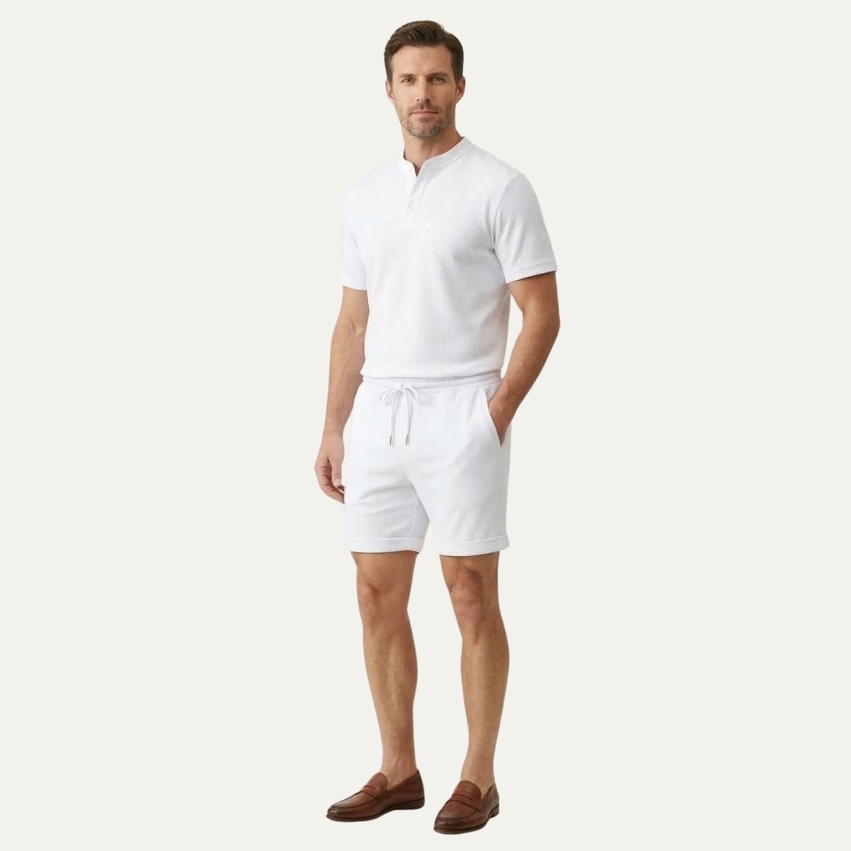 Men's Casual Summer Set T Shirt And Shorts