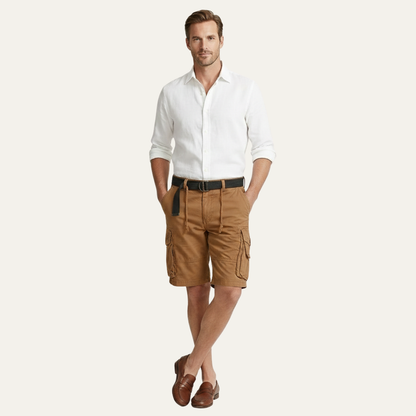 Whitlock Men's Cotton Cargo Shorts