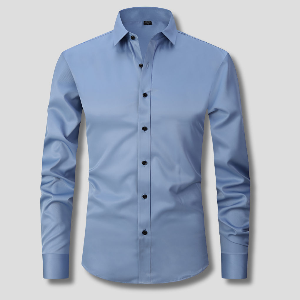 Men's Stretch Dress Shirt Comfortable Fit
