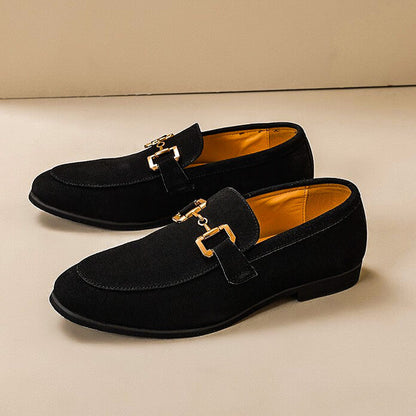 Luxury Suede Slip On Loafers